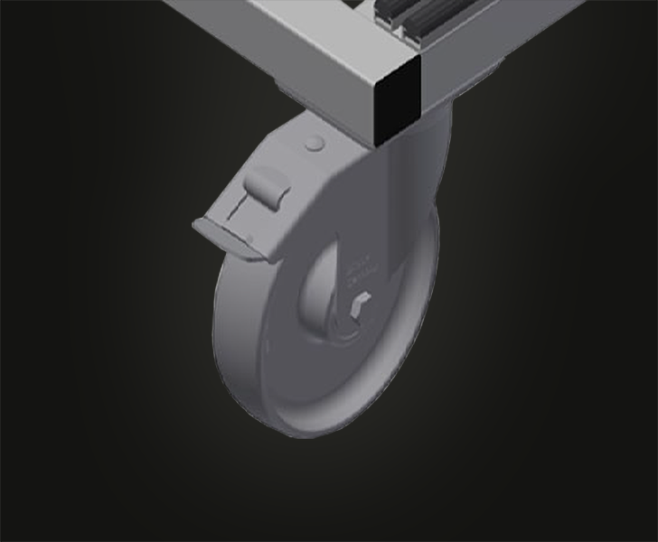 FFR 10 Casters, cmpl. Someco